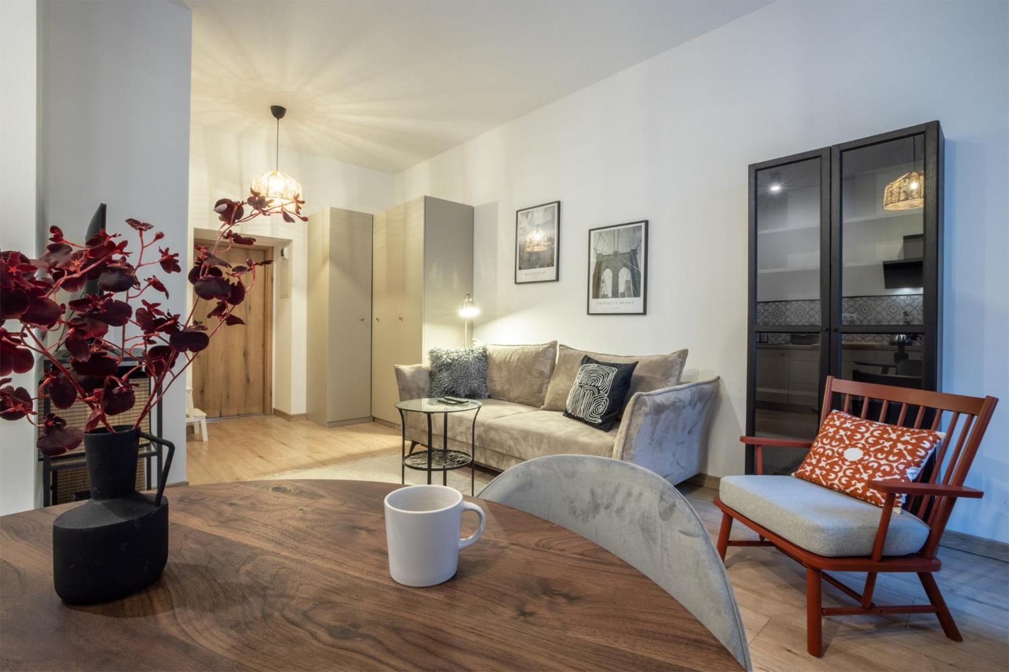 Апартаменты Apartament Prochnika 9 Лодзь Экстерьер фото