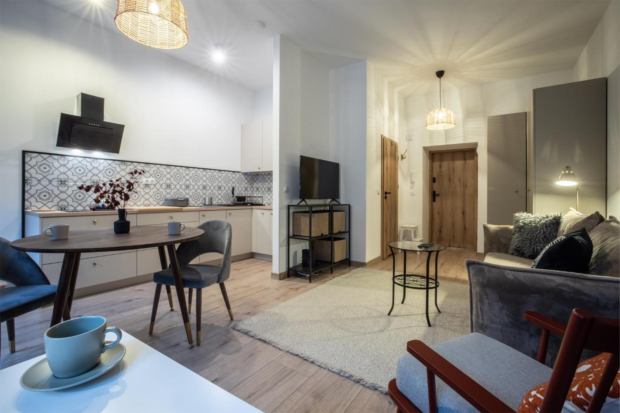 Апартаменты Apartament Prochnika 9 Лодзь Экстерьер фото