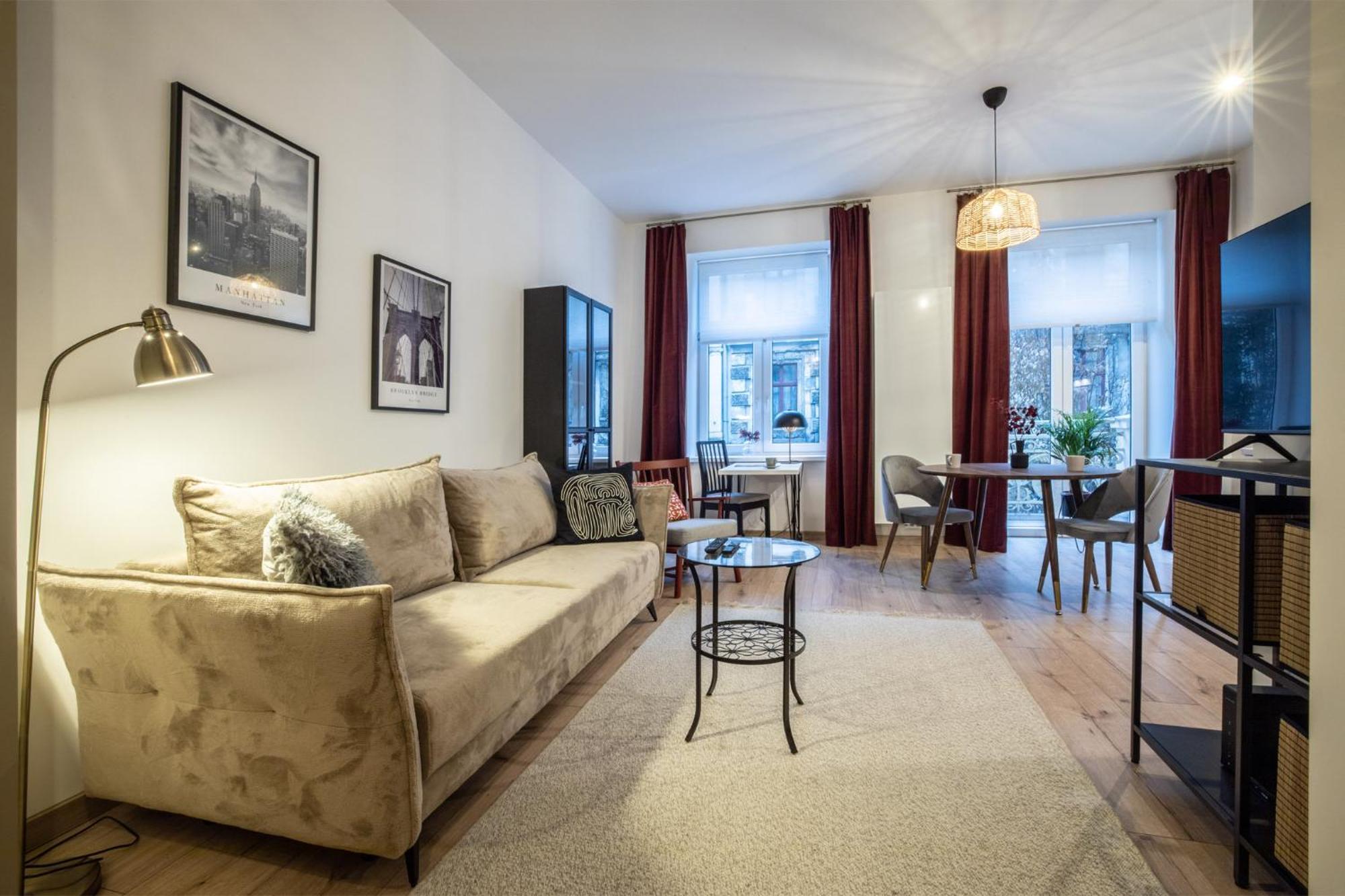 Апартаменты Apartament Prochnika 9 Лодзь Экстерьер фото